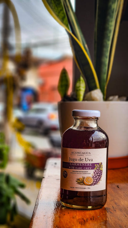 Jugo de Carmenere & Té Earl Grey